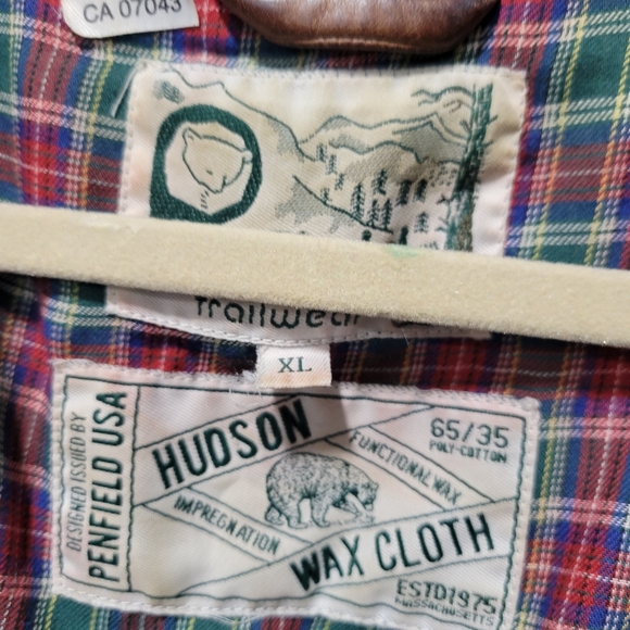 Vintage penfield women's jacket wax cotton coat size xlarge - Picture 3 of 6